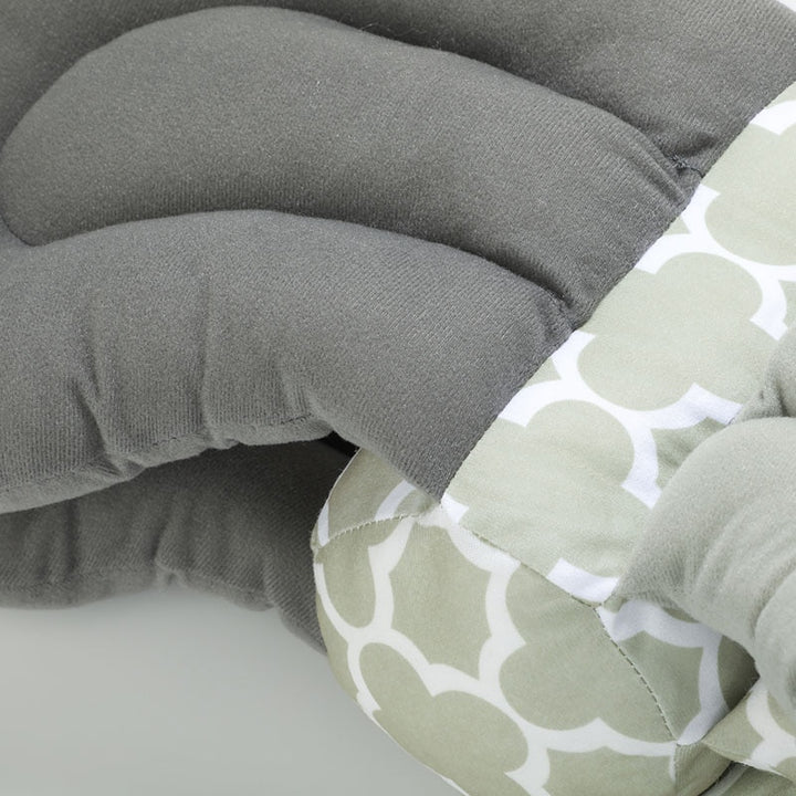 Adjustable Nursing Pillow with Multi-Layer Support