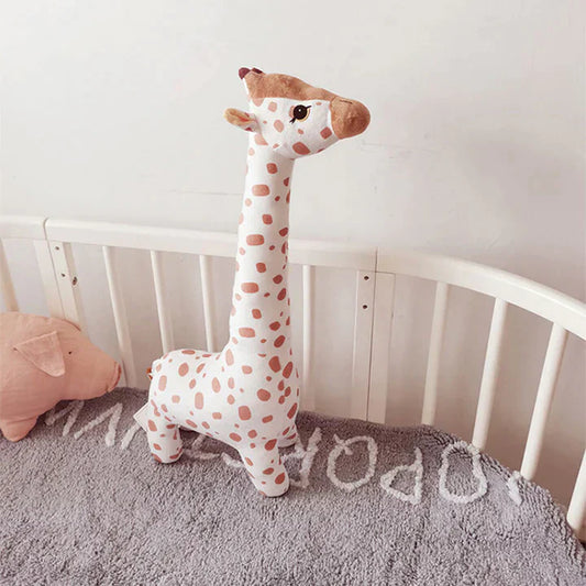 Nordic-Style Giraffe Plush Toy – Nursery Decoration